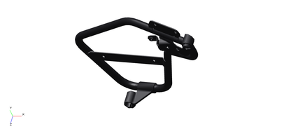  Royal Enfield RAN00261/A Top Frame Assembly LH - Black front view