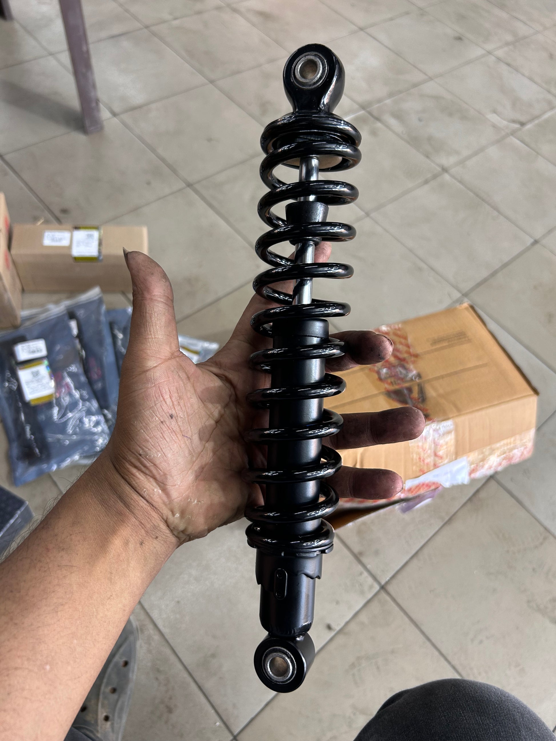 Royal Enfield Hunter 350 Rear Shock – RAR00052/C – UNDER THE HOOD
