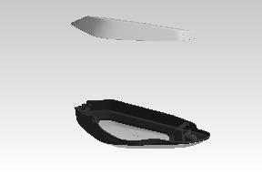 Royal Enfield RAV01150/A – Side Panel Assy, LH (Playa Black) for Guerrilla 450 (BS6) – Genuine OEM
