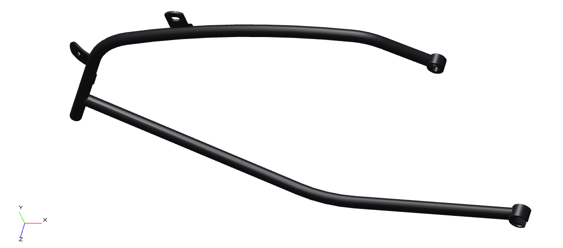 Royal Enfield RH Mudguard Carrier (Mod Black) for Bullet 350/500 UCE – 866180