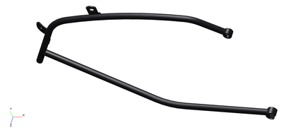 Royal Enfield RH Mudguard Carrier (Mod Black) for Bullet 350/500 UCE – 866180