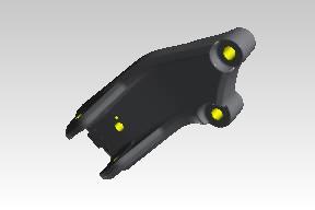 Royal Enfield Rider Control Plate LH for Bear 650 – Genuine OEM RAE00865/B