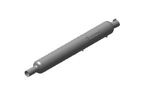 Royal Enfield Silencer Assembly 592858/P for Bullet 350 UCE, Electra 350 UCE & Bullet 500 UCE