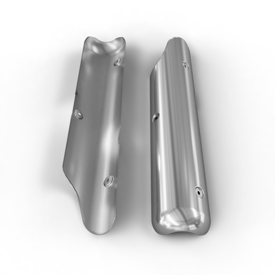 Royal Enfield Silencer Guard RLX00406/C – Classic 350 BS6 UCE chrome cover