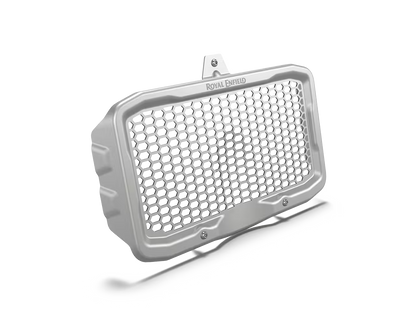 Royal Enfield Silver Radiator Guard for Himalayan 450 & Guerrilla 450 – KXA00404
