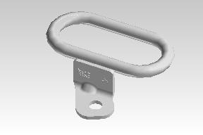Royal Enfield Super Meteor 650 LH Side Grab Handle Metallic Black RAR00346/A