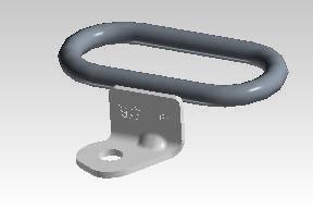 Royal Enfield Super Meteor 650 RH Side Handle Metallic Black RAR00436/A