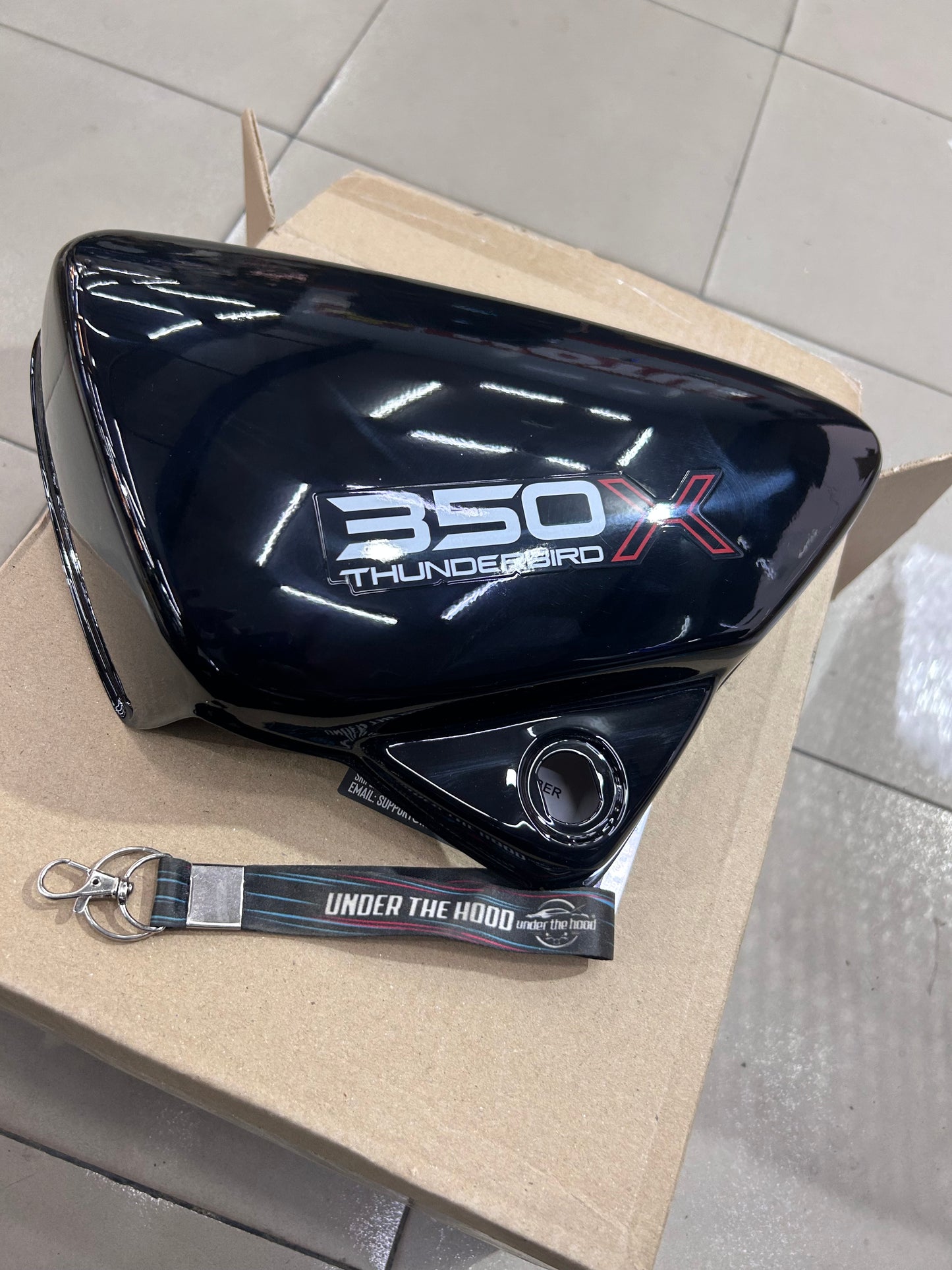 Royal Enfield Thunderbird 350X LH Side Panel with Red Sticker 1120152