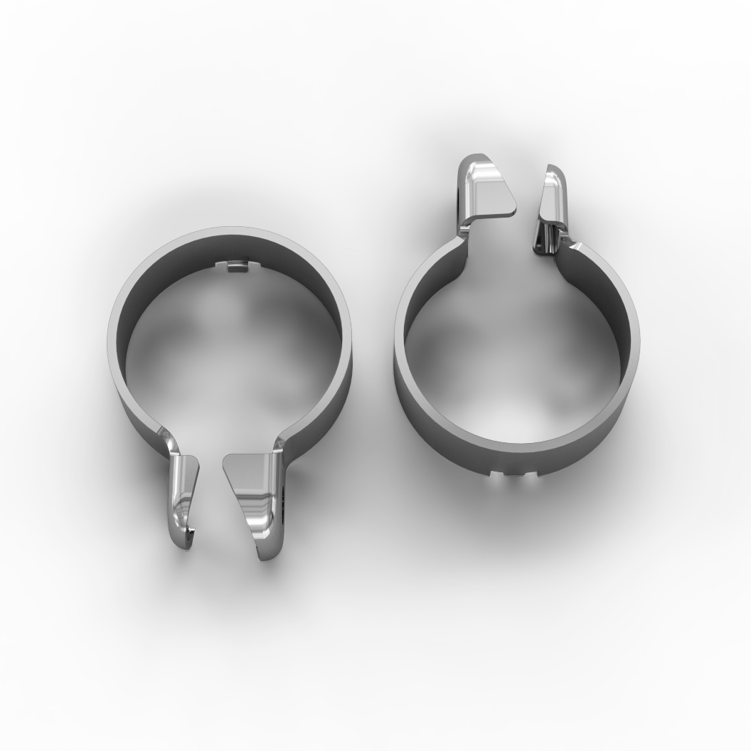 576062/A silencer clamp — Interceptor/GT 650 OE exhaust joint