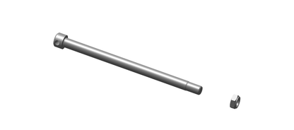 Royal Enfield rear spindle with nut kit 888177 for Classic 350 and Bullet 350 UCE