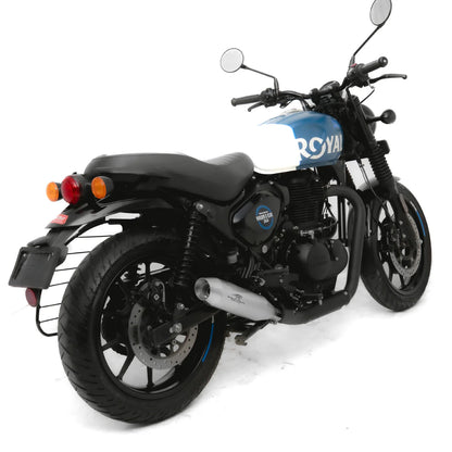 Red Rooster Rumbler Max Matte Exhaust for Hunter 350 / Meteor 350 / Classic Reborn 350