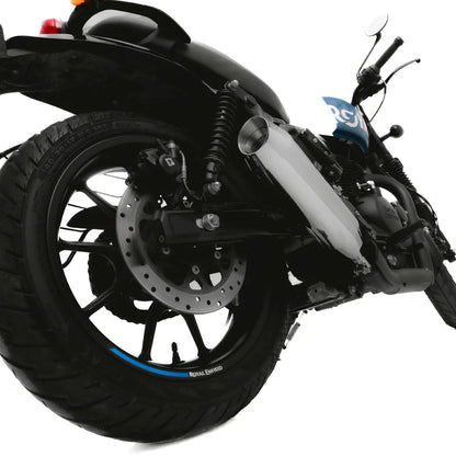 Red Rooster Rumbler Max Polish Exhaust for Royal Enfield Hunter / Meteor / Classic 350 Reborn