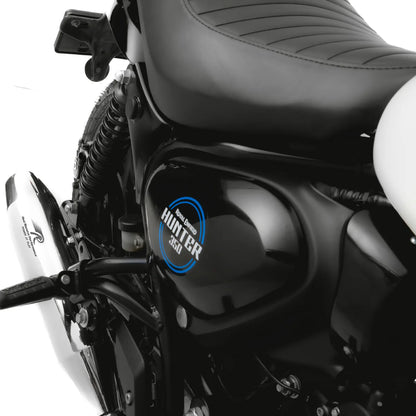 Red Rooster Rumbler Max Polish Exhaust for Royal Enfield Hunter / Meteor / Classic 350 Reborn