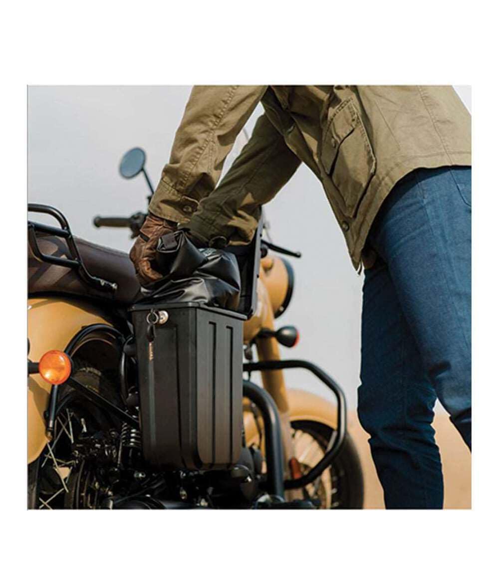 Royal Enfield KXA00076 Black Commuter Pannier SIDE BOX RH 12.5L