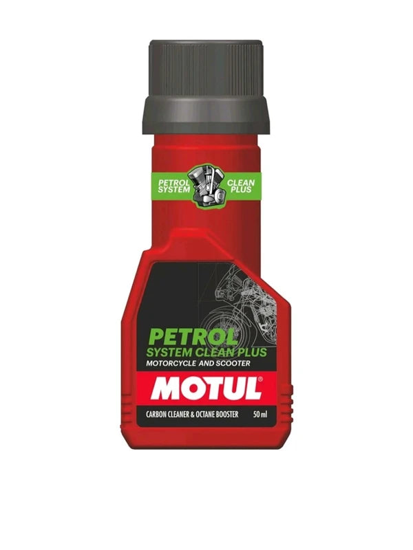 Motul Petrol System Clean Plus (50ml) Motorcycle & Scooter (Carbon Cleaner & Octane Booster)