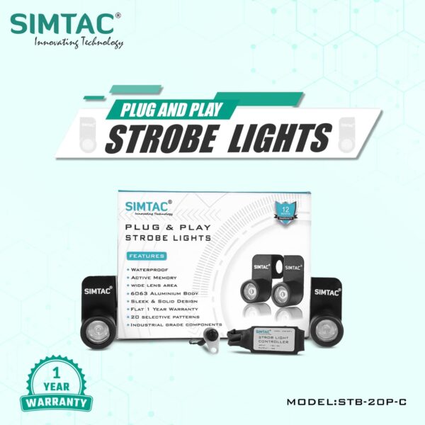 SIMTAC STROBE LIGHTS KIT | FOR BIKES | STB