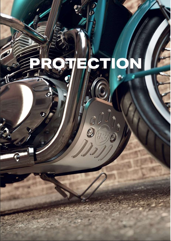 Royal Enfield Black Sumpguard KXA00299 — OEM Engine Under-guard for Super Meteor 650 / Shotgun 650 / Classic 650