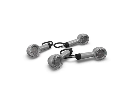 Royal Enfield Super Meteor 650 with Silver LED Indicators KXA00263 installed