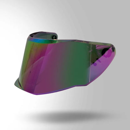 Studds Thunder Rainbow Visor – Iridium Finish Multicolor Shield for Studds Thunder Helmet