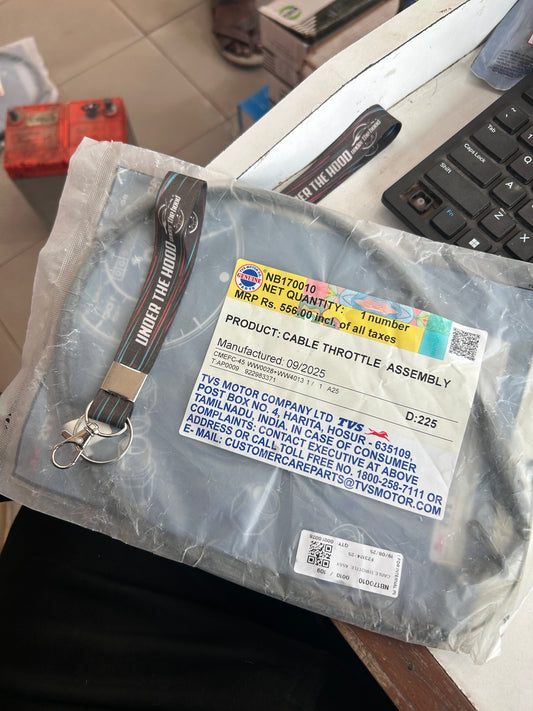 TVS NB170010 genuine throttle cable assembly for Apache RR 310