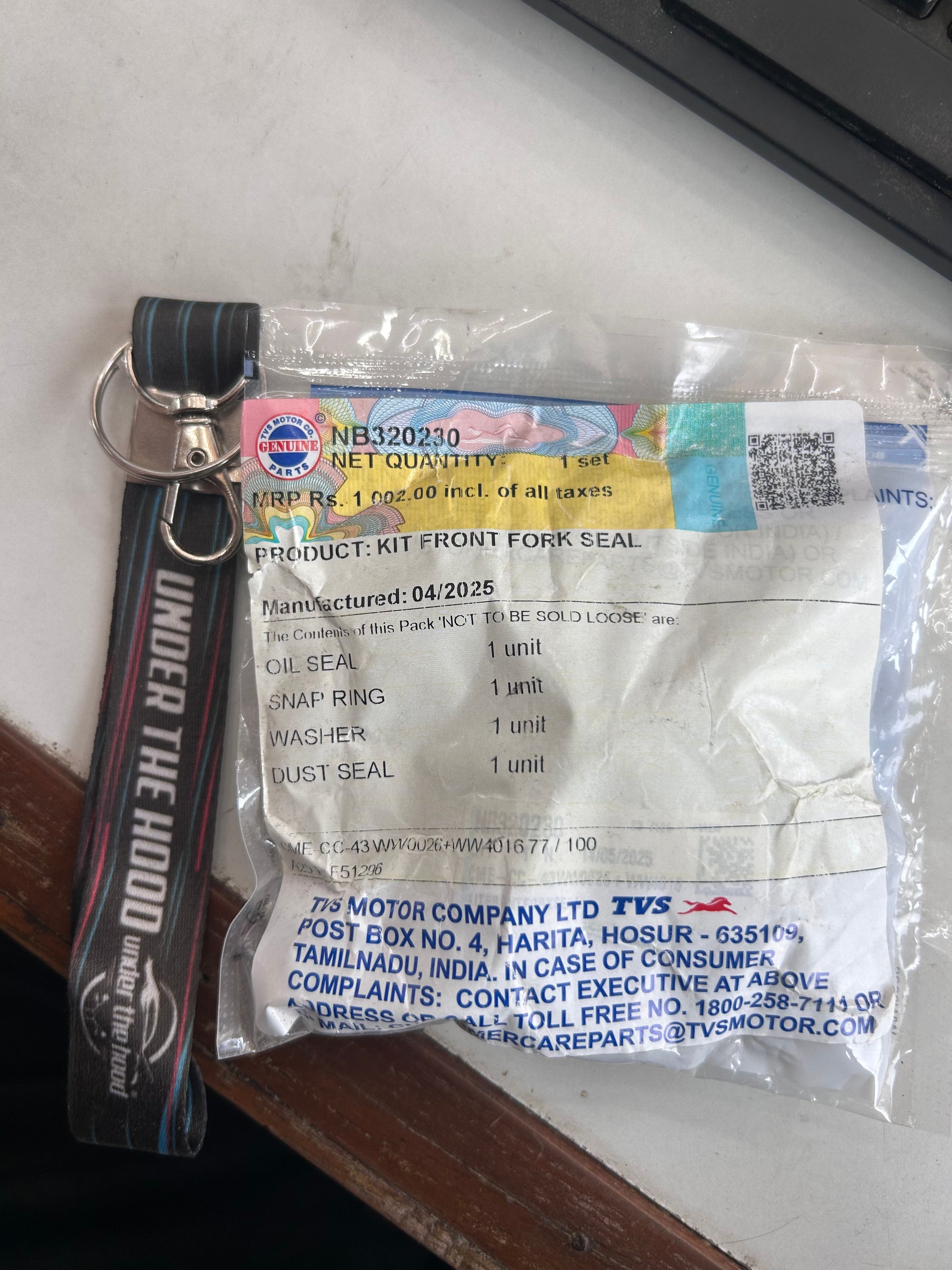 TVS NB320230 Fork Seal Kit – Apache RR 310 / RTR 310 / BMW 310R