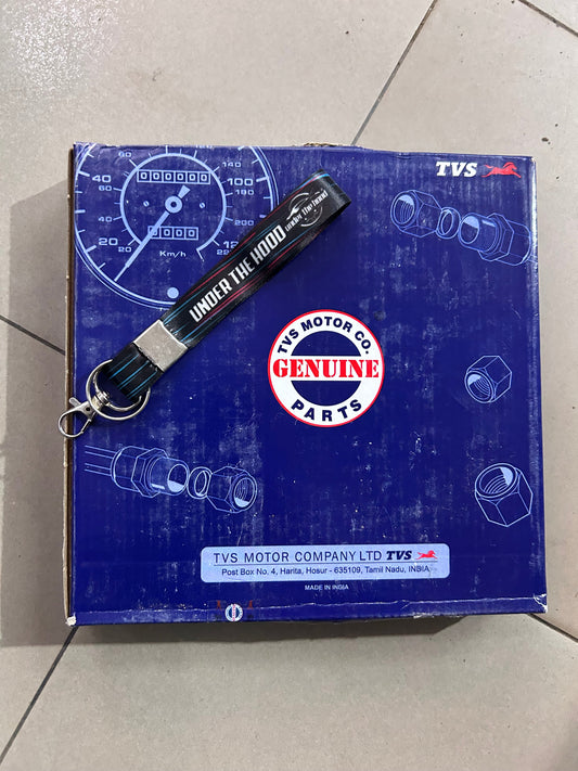TVS Raider 125 Genuine Chain Sprocket Kit 14T/46T + 126L Chain | N6321450