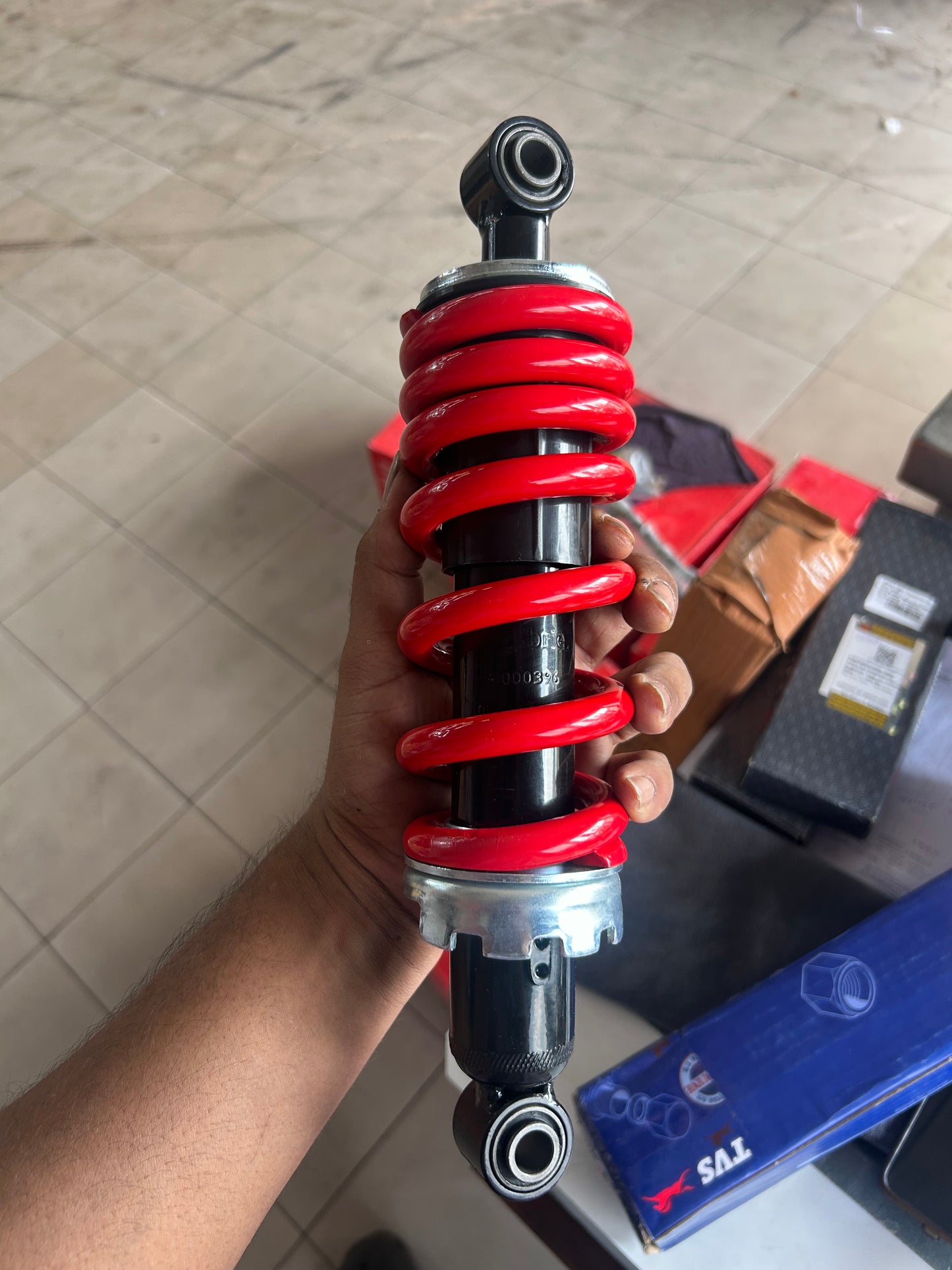 TVS Raider 125 Rear Shock Absorber N6090740 OEM