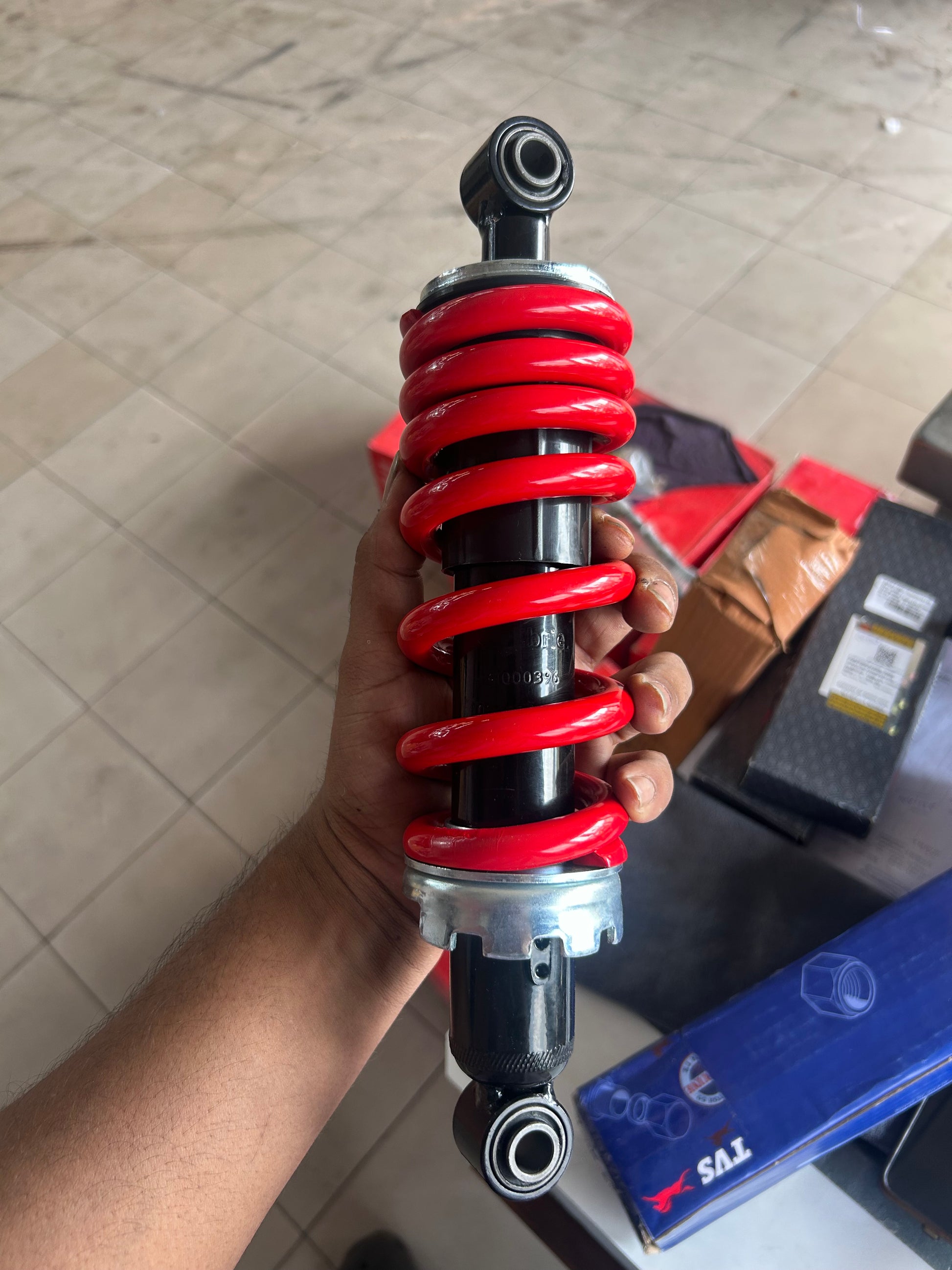 TVS Raider 125 Rear Shock Absorber N6090740 OEM