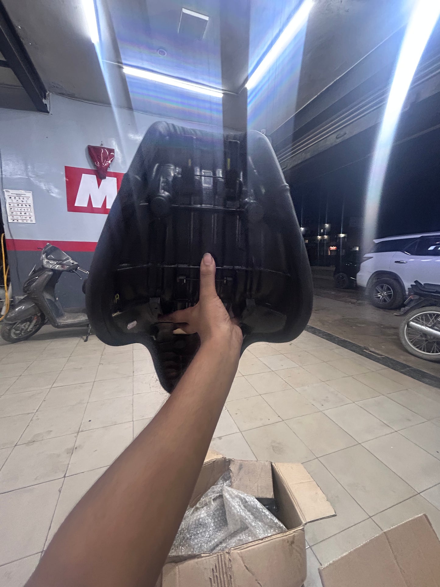 Thunderbird X Genuine Seat - Underside Base Plate