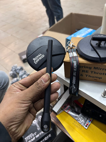 Touring Mirrors for Royal Enfield (Replica) | Wide View Pair