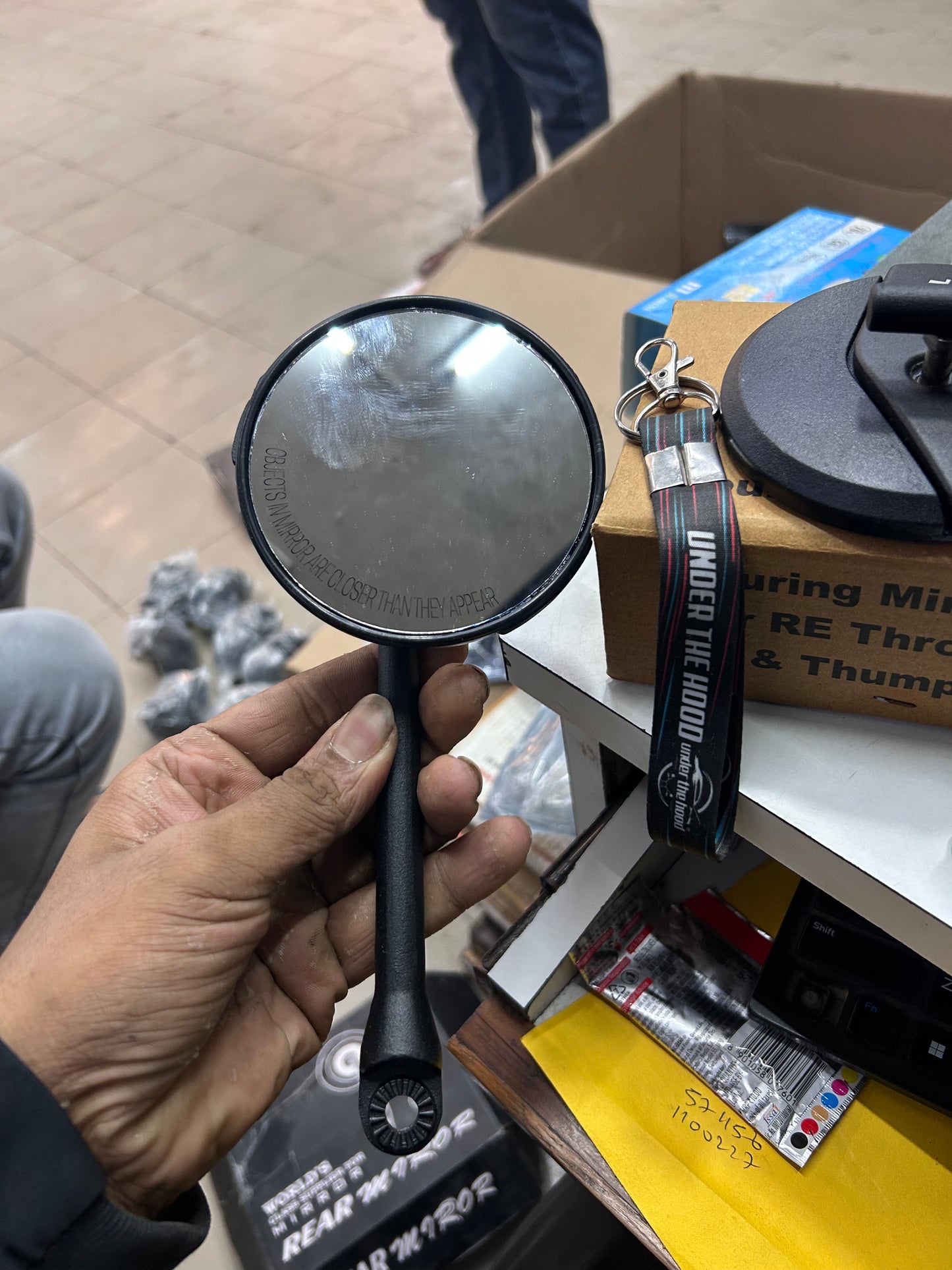 Touring Mirrors for Royal Enfield (Replica) – Wider Field of View for Classic, Bullet, Himalayan, Meteor, Hunter, Interceptor & GT 650