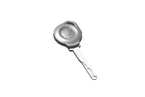 Royal Enfield 585638/B Key Blank Set — OE new-logo heads