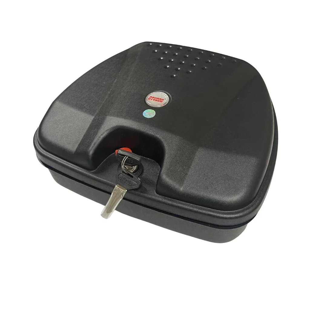 Studds Motorcycle Vault Luggage Box with Cargo Net – Matte Black – 8L Capacity with 6-Level Tamper-Proof Lock