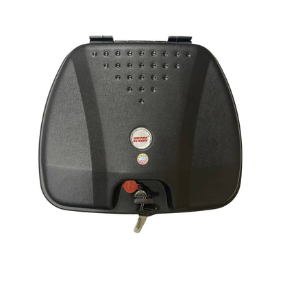 Studds Motorcycle Vault Luggage Box with Cargo Net – Matte Black – 8L Capacity with 6-Level Tamper-Proof Lock