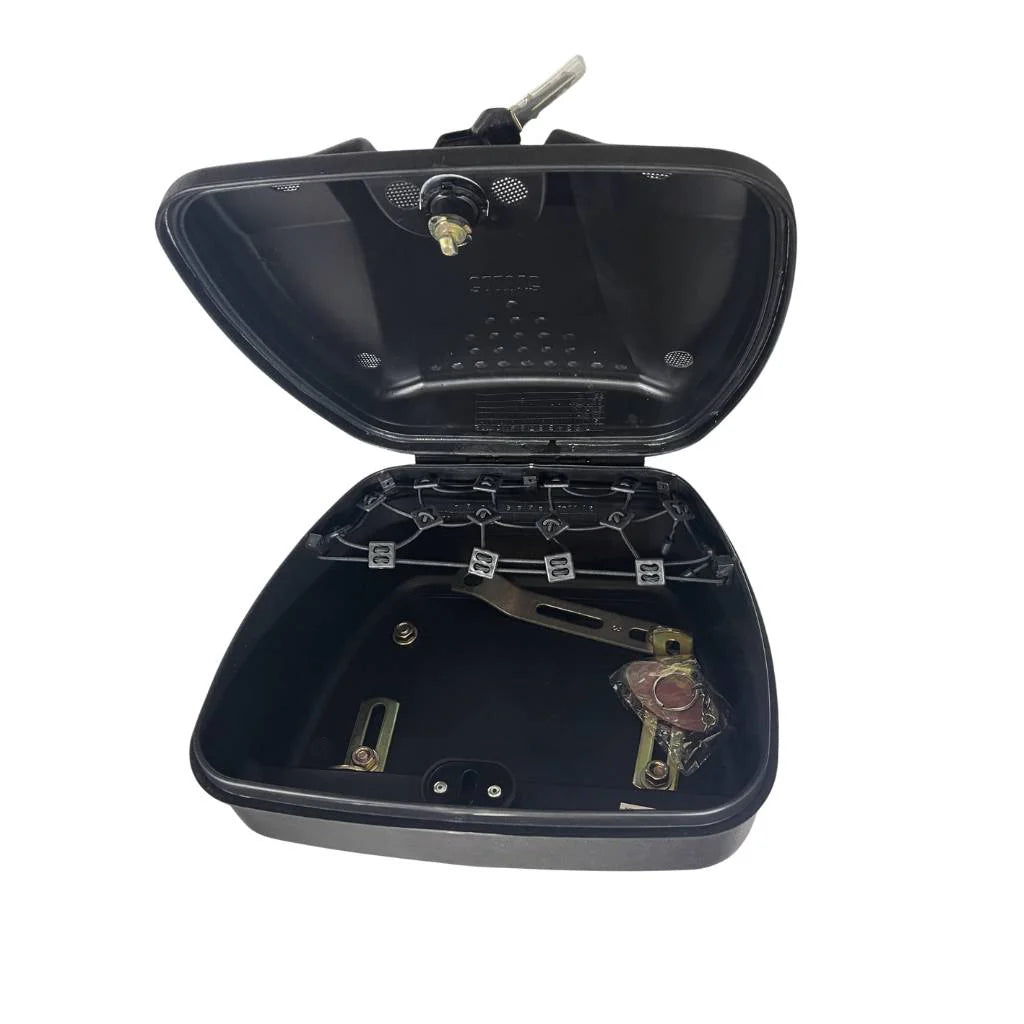 Open Studds Luggage Vault Box Showing Internal Space