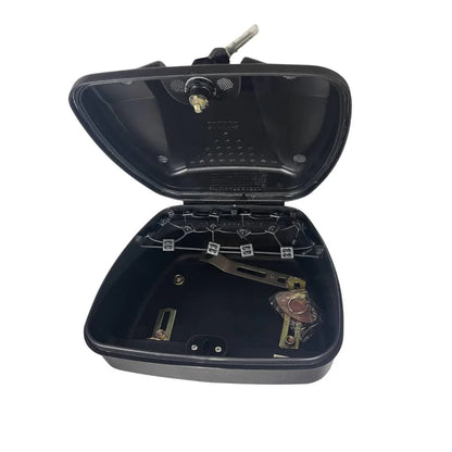 Open Studds Luggage Vault Box Showing Internal Space