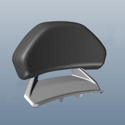 VIDA V2 Genuine Back Rest Sub Assembly Metallic Matt Gun Metal – Pillion Backrest / Passenger Support – VD7750AACP000YS