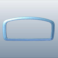 VIDA VX2 Frunk Inner Rack Grey Bezel / Accent Trim | Genuine Accessory | VDACPDB4B0010EKGS