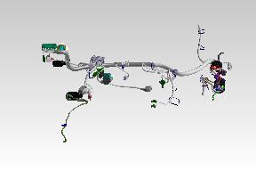 Royal Enfield RAC00597/E main wiring harness Classic 350 Reborn BS6