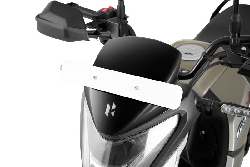 Hero Genuine Short Windscreen Kit for Glamour X | Flyscreen / Visor / Front Wind Deflector | ADJRB0L003000G