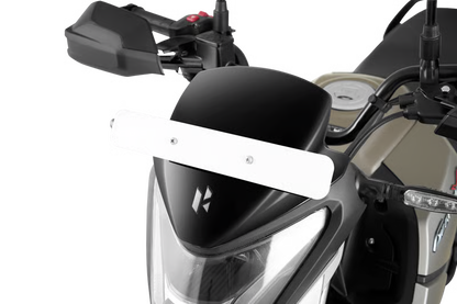 Hero Genuine Short Windscreen Kit for Glamour X | Flyscreen / Visor / Front Wind Deflector | ADJRB0L003000G