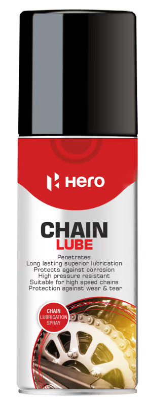 Hero Genuine Chain Lube Spray 100ml – SPDCHL0001S – Smooth, Rust-Resistant Chain Care for Harley X440 / 440X & Hero Mavrick 440