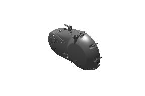 Thunderbird X blacked engine left cover – OEM 890037