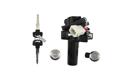 Hero Genuine Ignition Switch Lock Set for Splendor Plus BS6 / Splendor Plus XTEC / Splendor+ i3S / Splendor+ IBS | Key Set / Kit Locks & Keys | 35010AAE301S