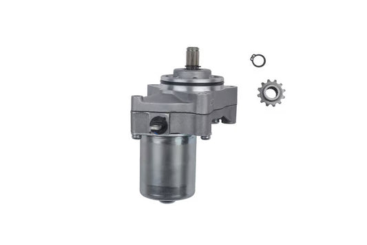 Hero Genuine Starter Motor Assembly for HF Deluxe, Splendor Plus & Passion Pro – 31210ACK01099S