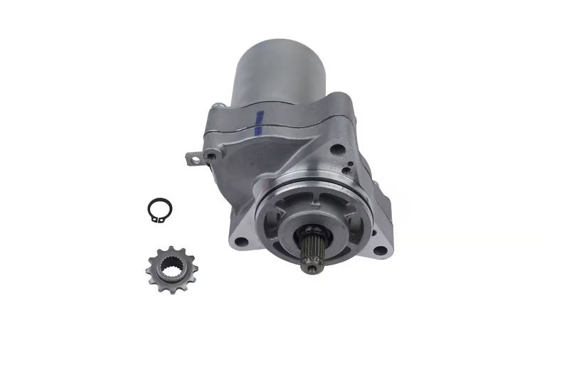 Hero Genuine Starter Motor Assembly for HF Deluxe, Splendor Plus & Passion Pro – 31210ACK01099S