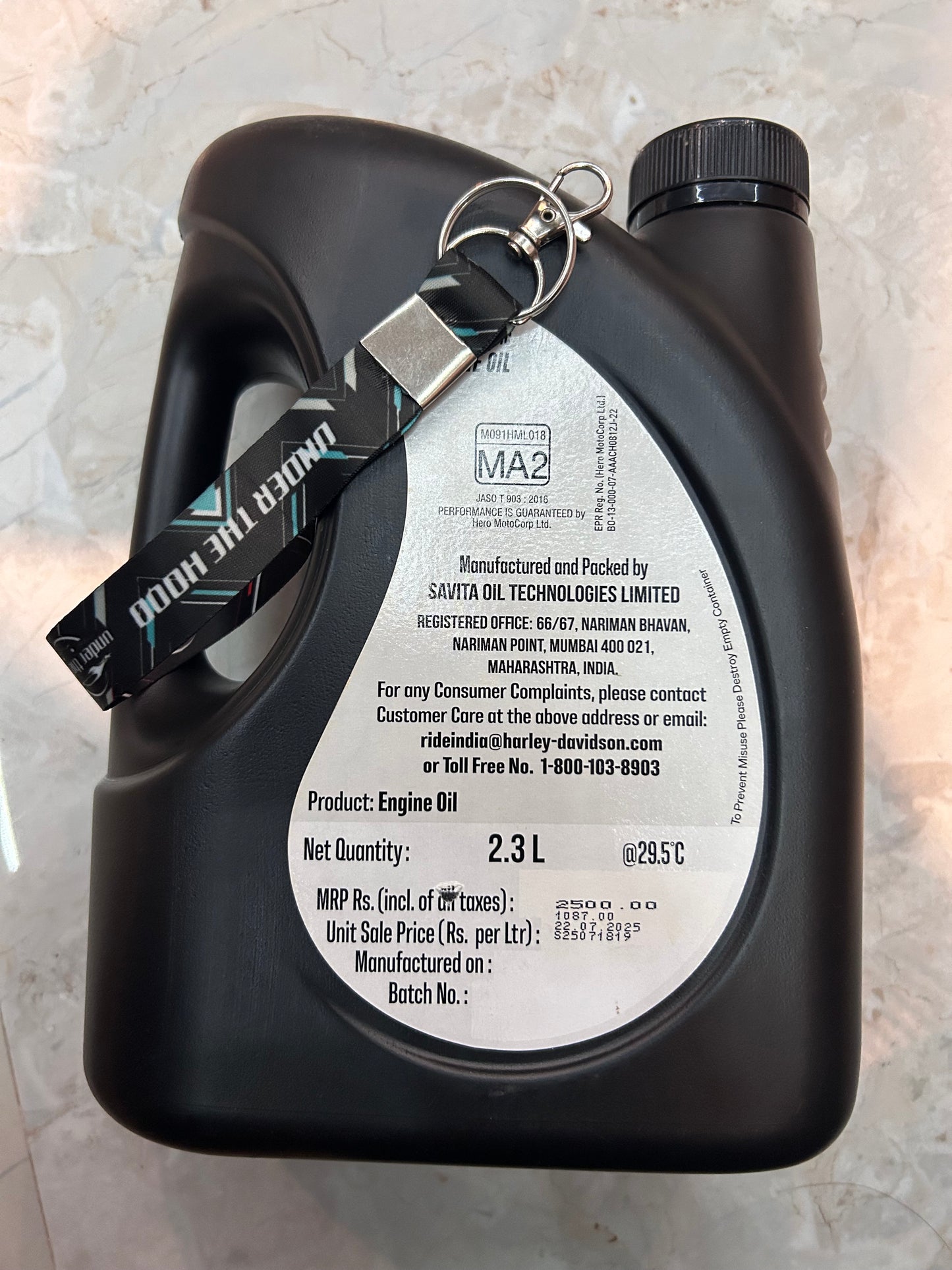 fully synthetic engine oil for harley 440x and hero mavrick 440