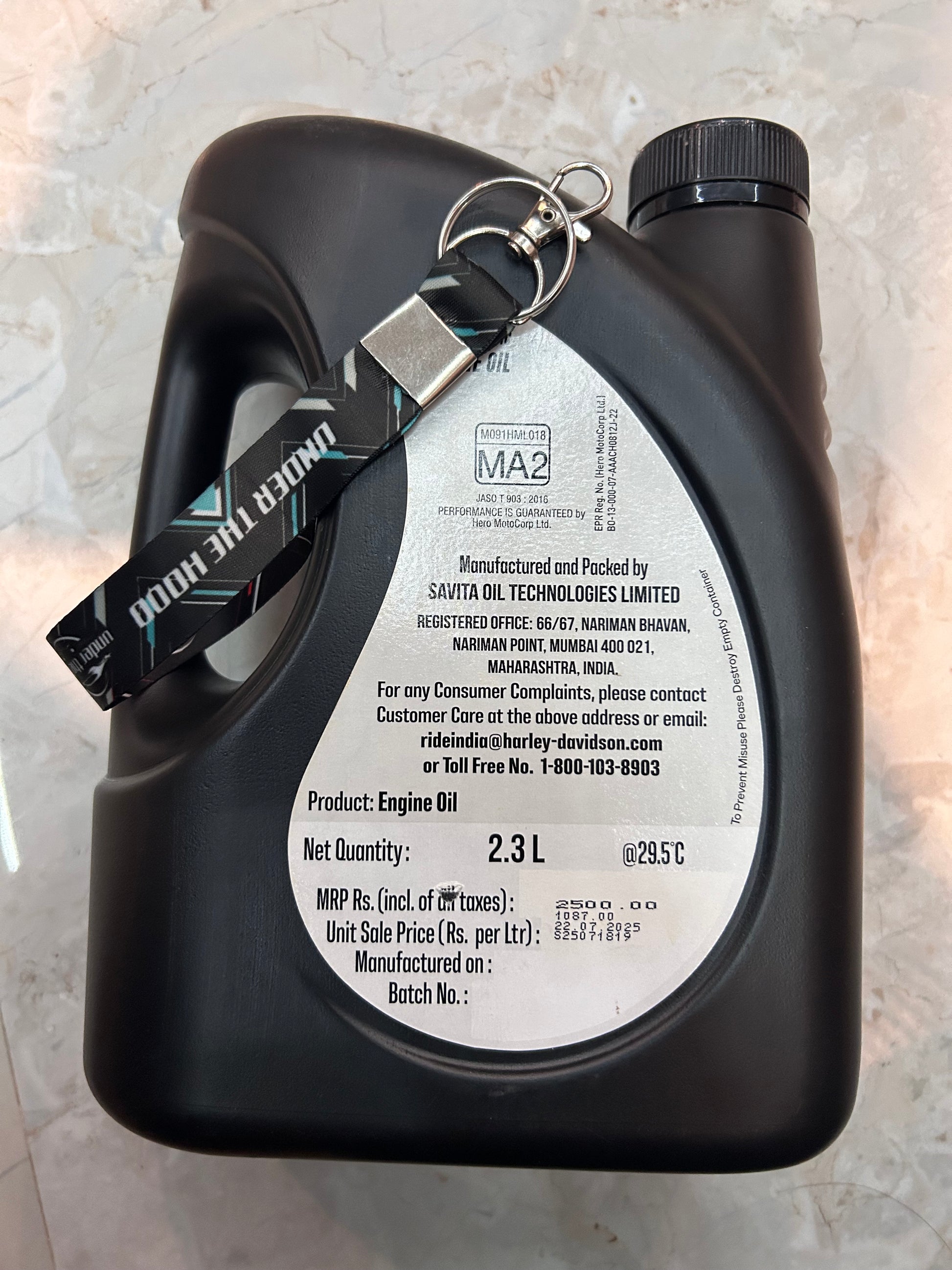 fully synthetic engine oil for harley 440x and hero mavrick 440