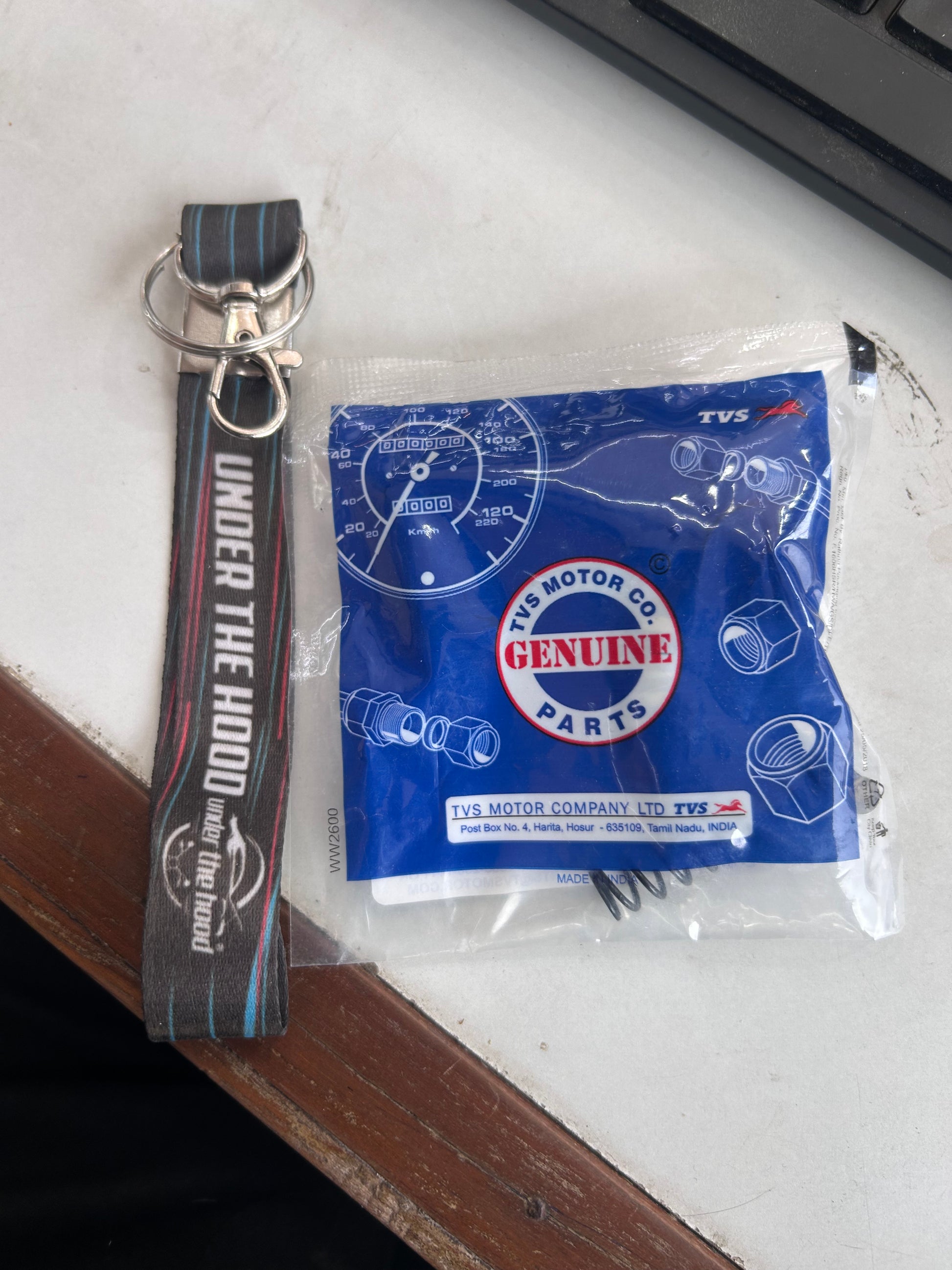 genuine TVS N9322840 front master cylinder repair kit piston seals and spring