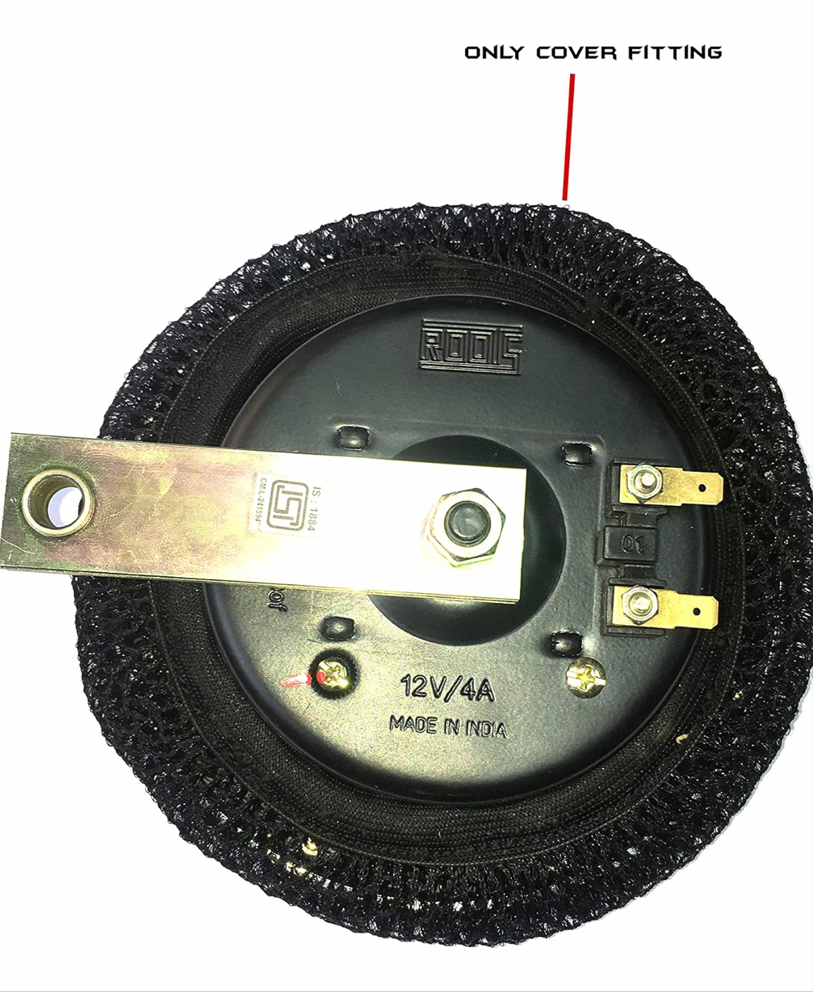 Protective horn cover mesh grill for Roots MegaSonic horn